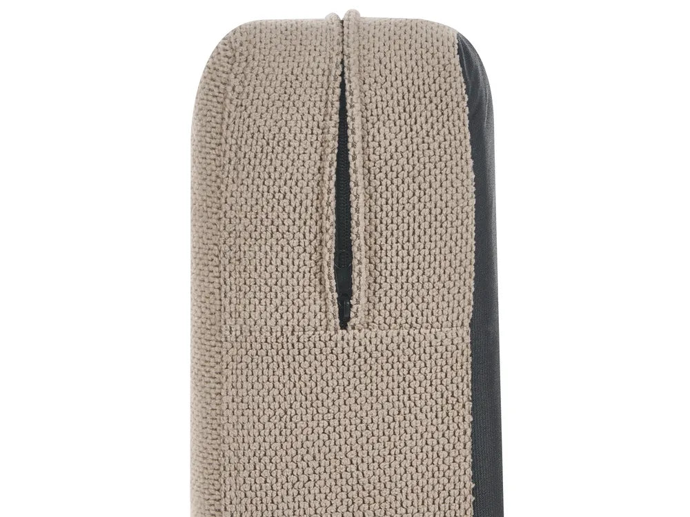 Sofa 3 Seater Fabric Taupe Laurice