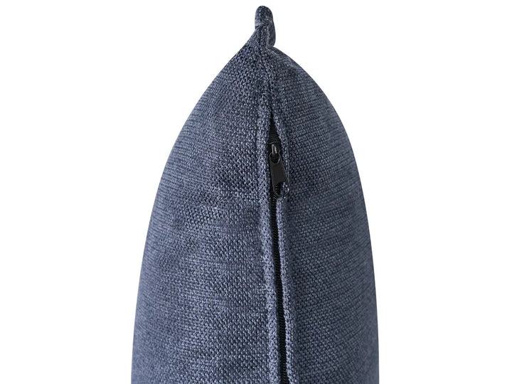 Sofa 3 Seater Fabric Dark Blue Greylan