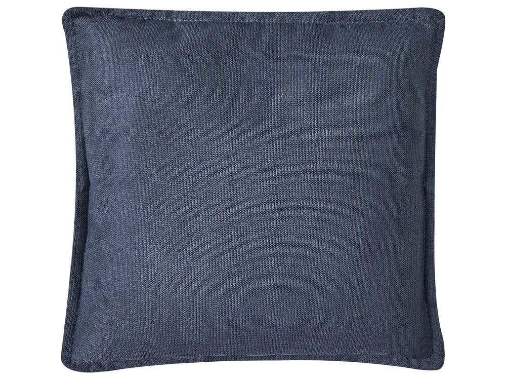 Sofa 3 Seater Fabric Dark Blue Greylan