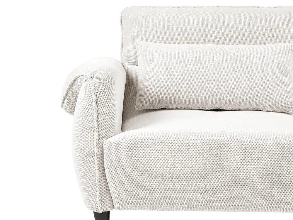 Sofa 3 Seater Fabric Off-White Wanetta