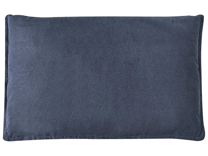 Sofa 3 Seater Fabric Dark Blue Greylan