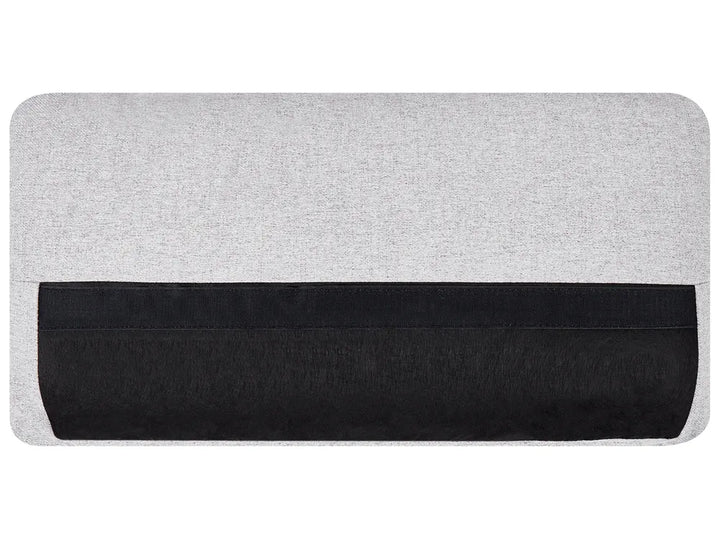 Sofa 3 Seater Fabric Light Grey Turner