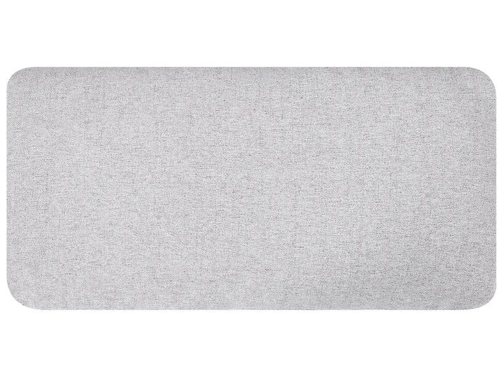 Sofa 3 Seater Fabric Light Grey Turner