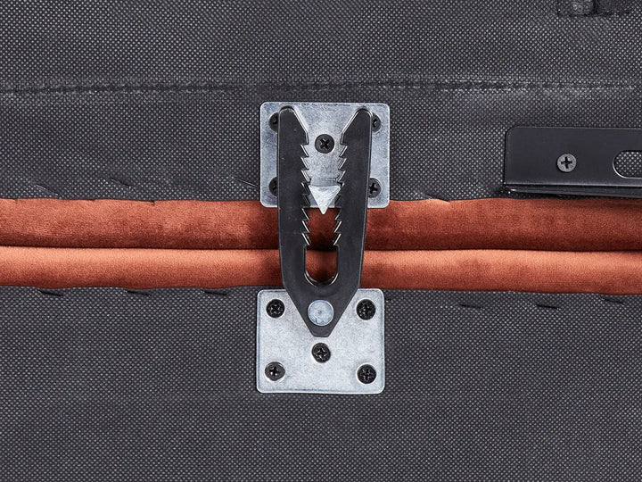 Modular Corner Sofa Bed 4 Seater Velvet Light Red with Ottoman Left Hand Yosef