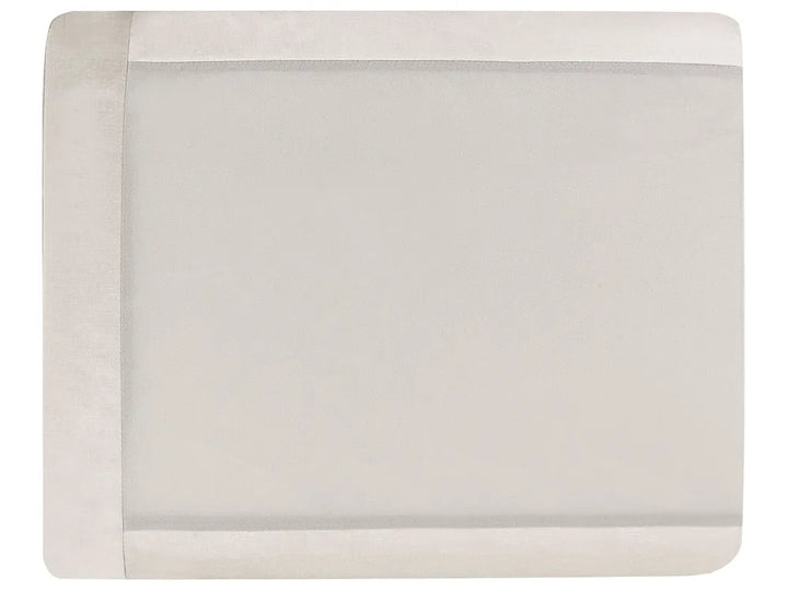 Sofa 3 Seater Fabric Light Beige Hepburn