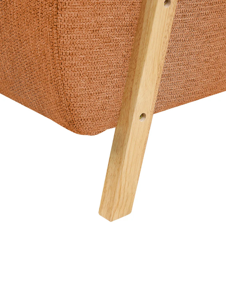 Armchair Fabric Orange Chynna