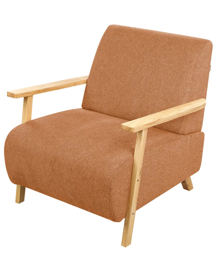 Armchair Fabric Orange Chynna