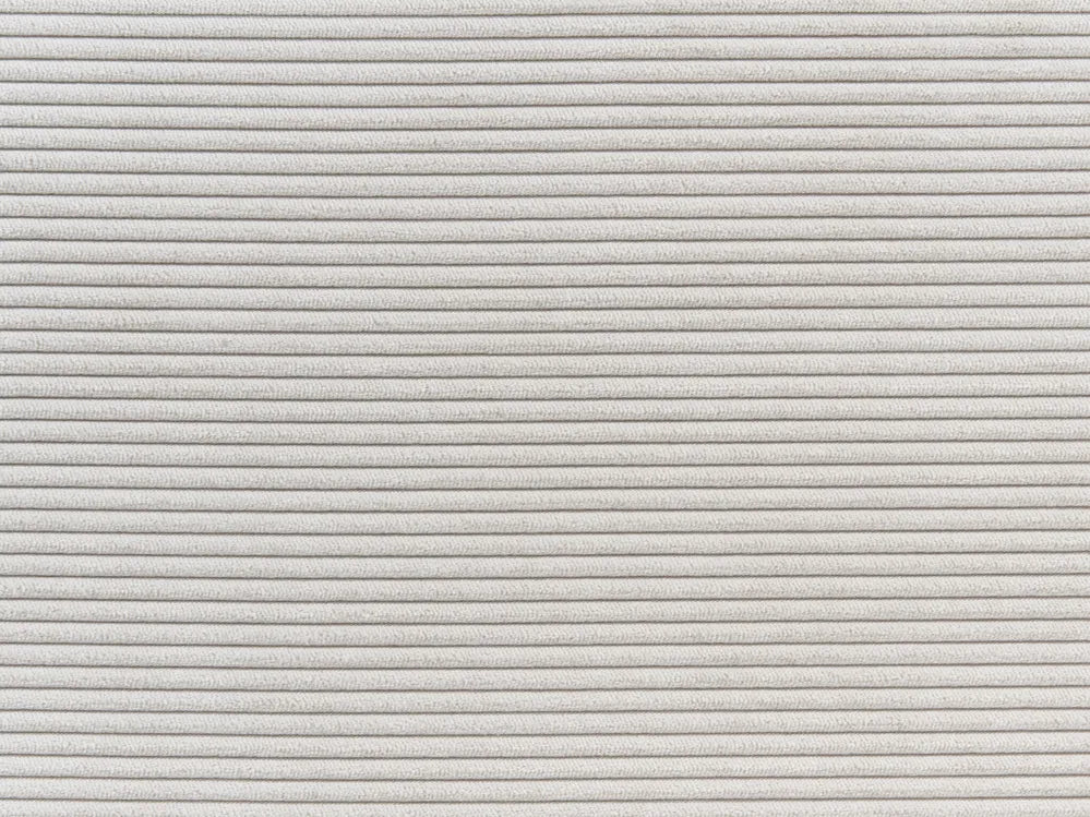 Sofa 3 Seater Corduroy Light Grey Tina