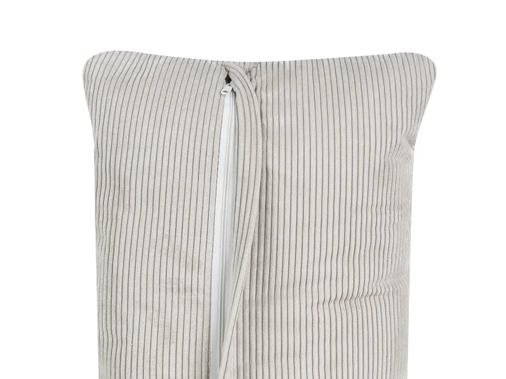 Sofa 3 Seater Corduroy Light Grey Tina