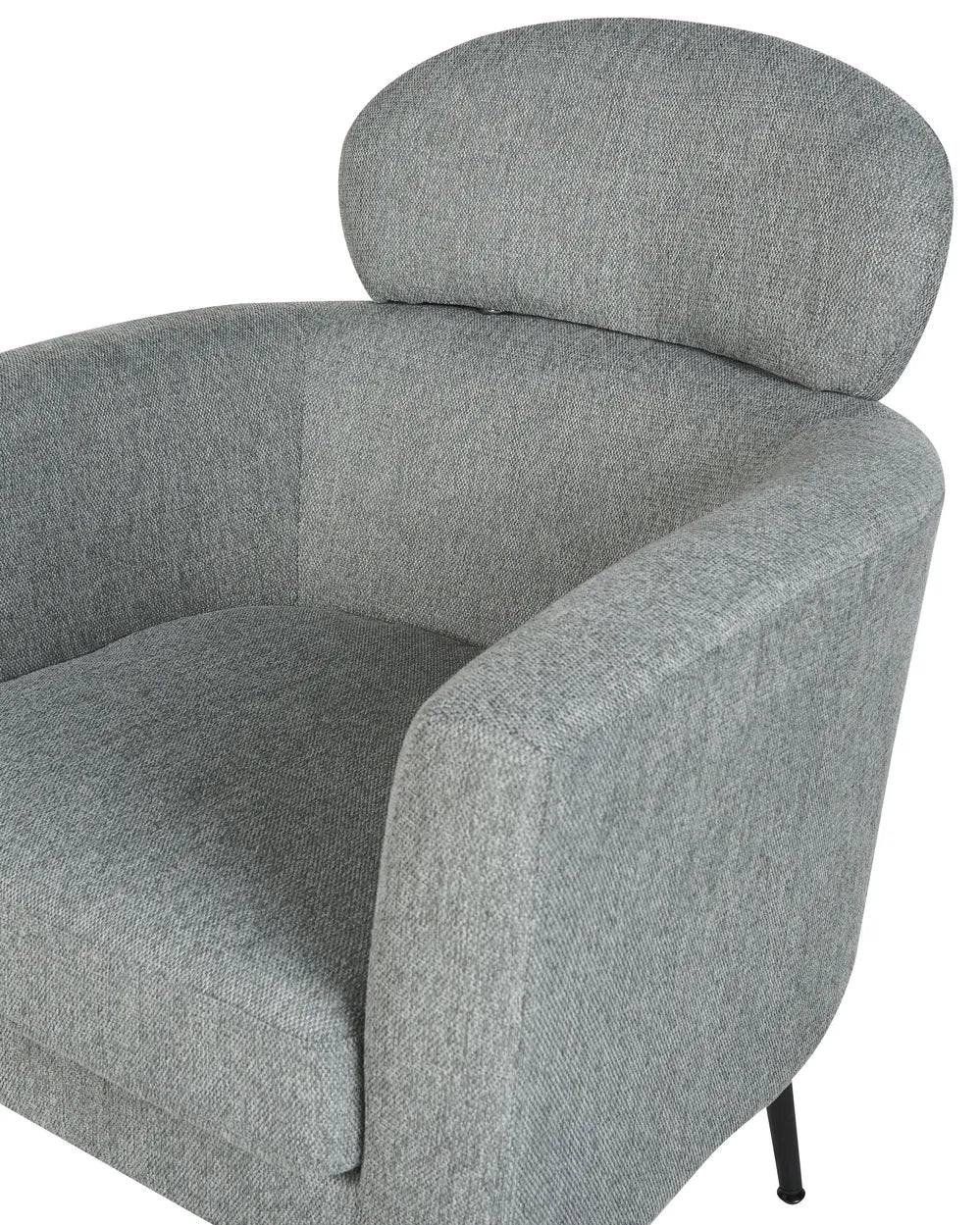 Armchair Fabric Grey Grayton