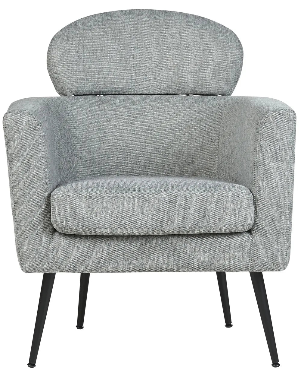 Armchair Fabric Grey Grayton