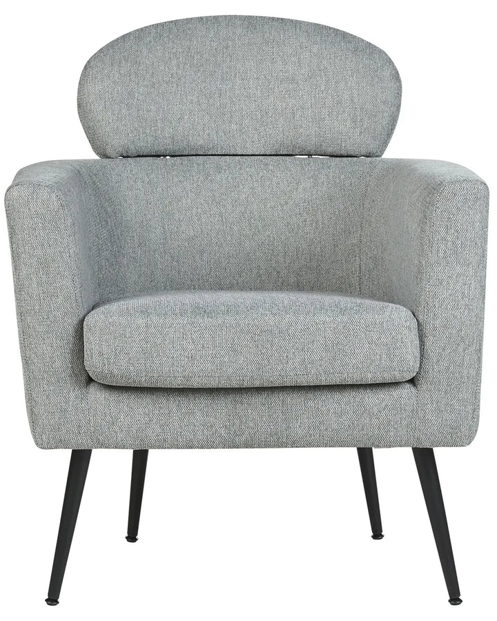 Armchair Fabric Grey Grayton