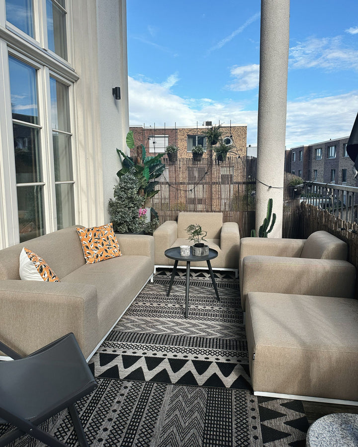 Rovigo Garden Sofa 3 Seater Beige
