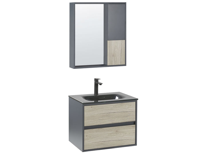 Bathroom Vanity Set Grey Tereuel