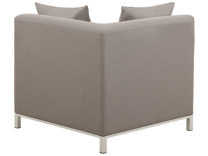 Belize Garden Corner Sofa with Table 5 Seater Right Hand Modular Beige