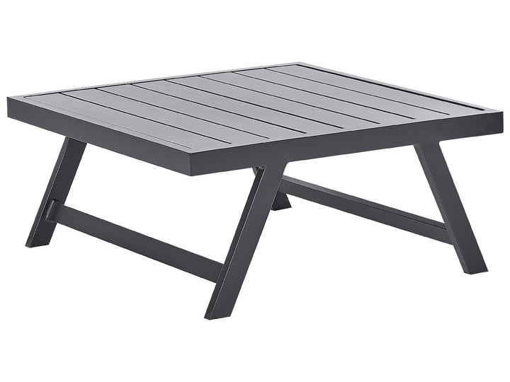 Coccorino Garden Corner Sofa with Table 5 Seater Metal Grey