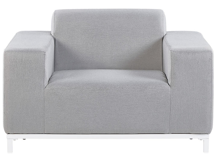 Rovigo Garden Lounge Set with Table 5 Seater Light Grey