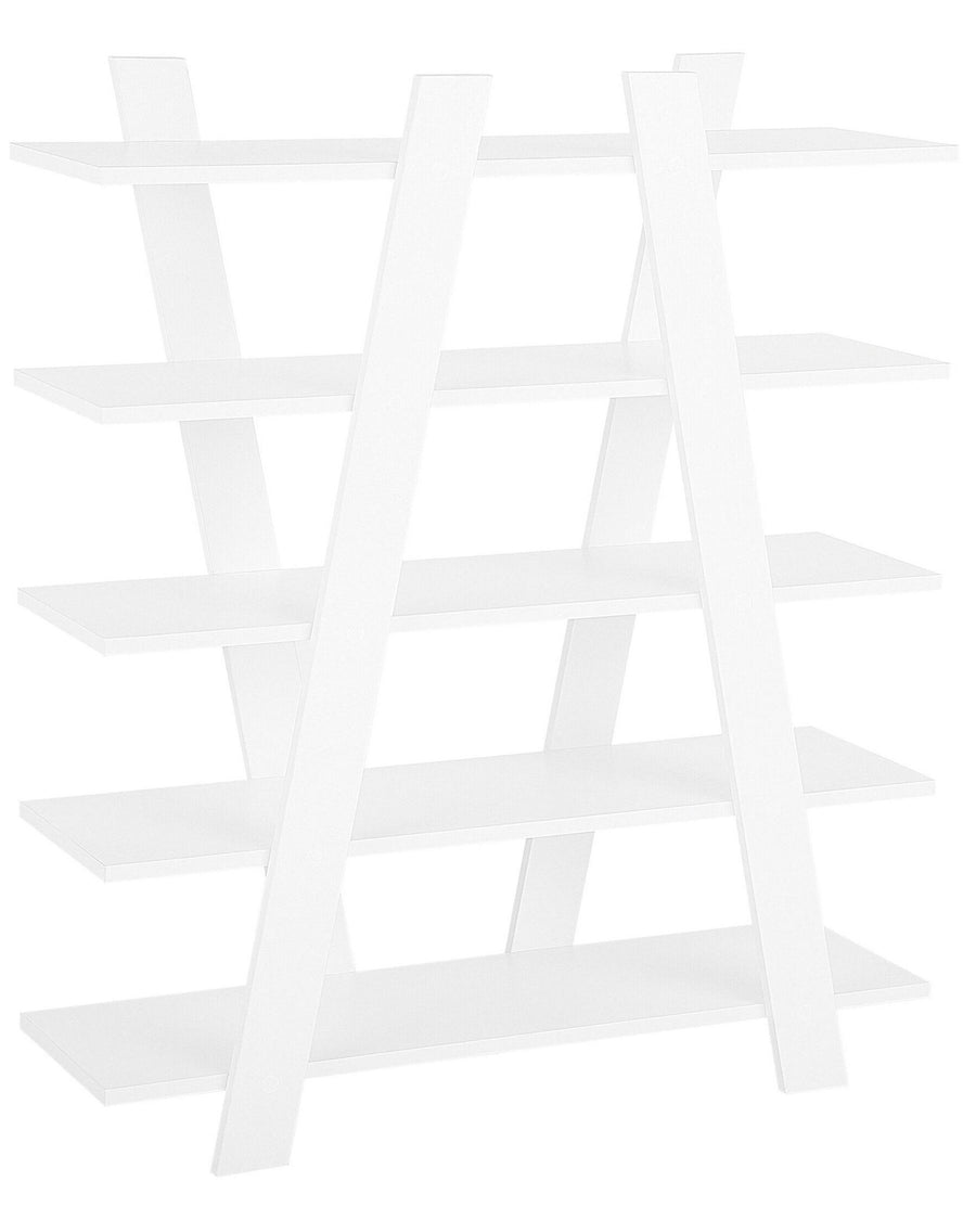 White geometric pattern on a white background