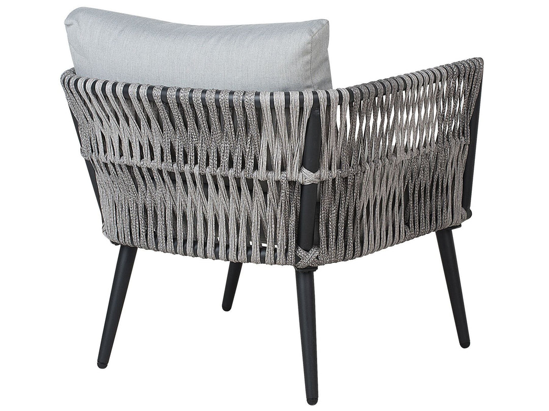 Preveza Garden Lounge Set with Table 4 Seater PE Rattan Grey