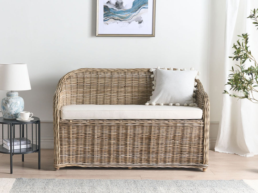 Susua Garden Sofa 2 Seater Rattan Natural