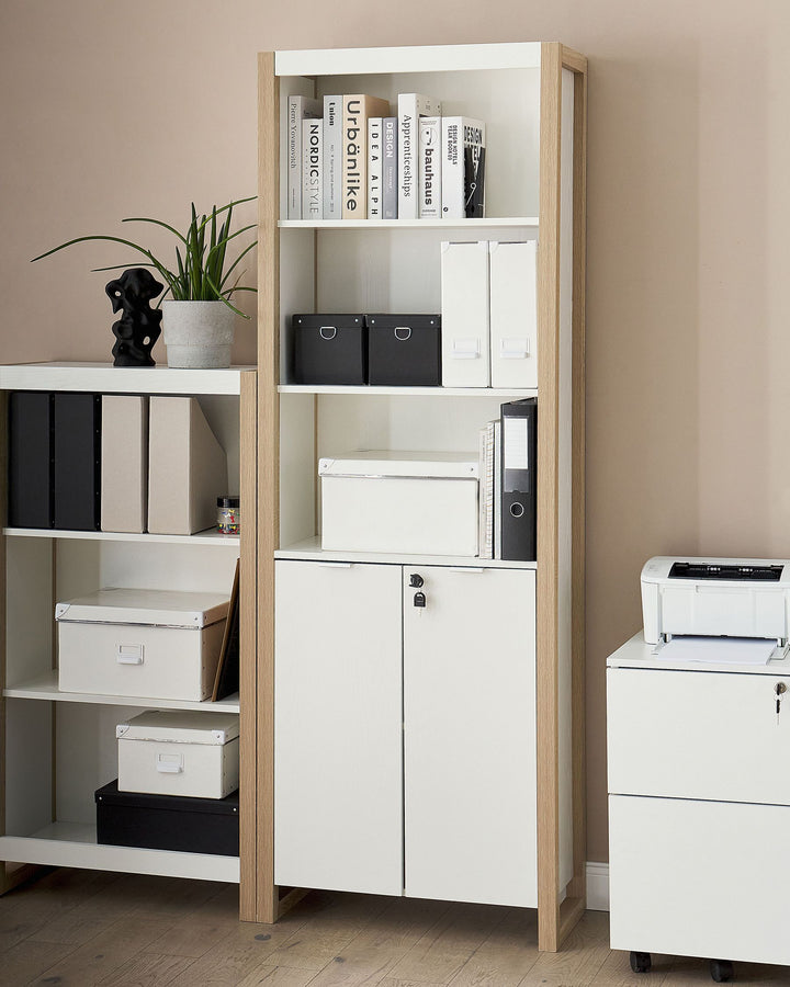 Bookcase White Lily