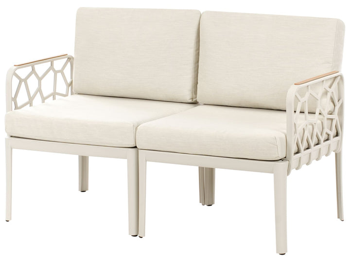 Eriche Garden Sofa Set 4 Seater Light Beige