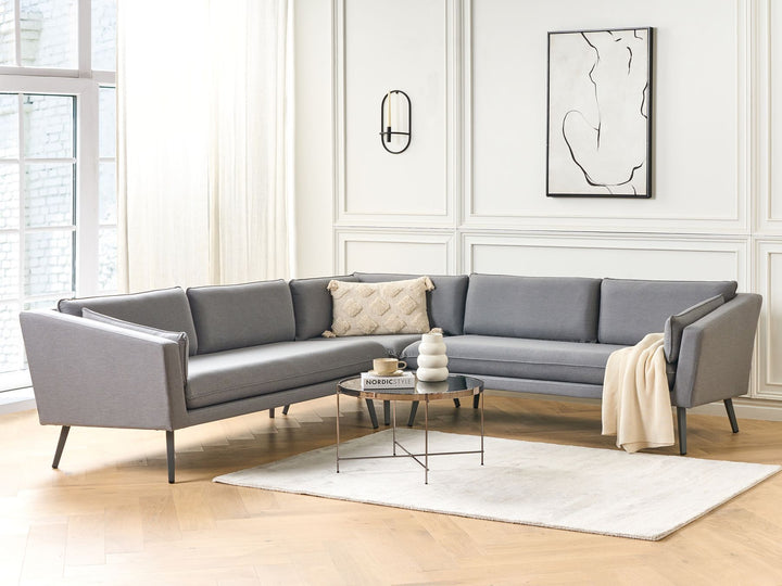 Loretello Garden Corner Sofa 5 Seater Grey