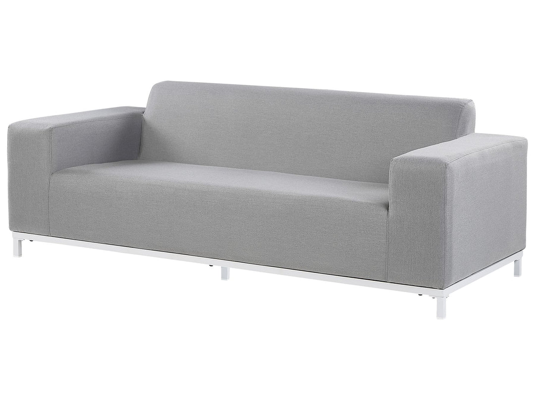 Rovigo Garden Lounge Set with Table 5 Seater Light Grey