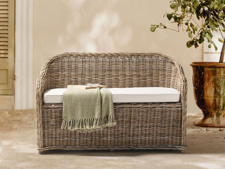 Susua Garden Sofa 2 Seater Rattan Natural