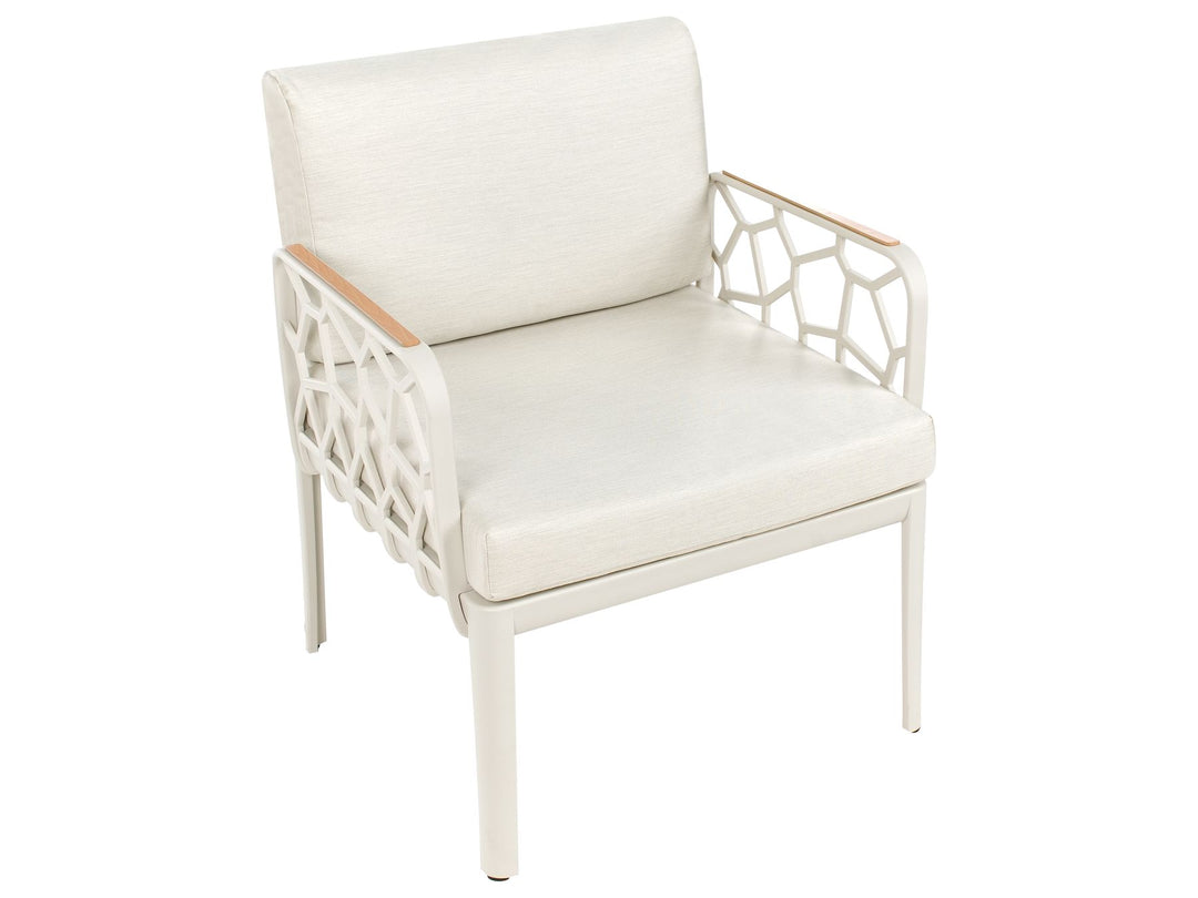 Eriche Garden Sofa Set 4 Seater Light Beige