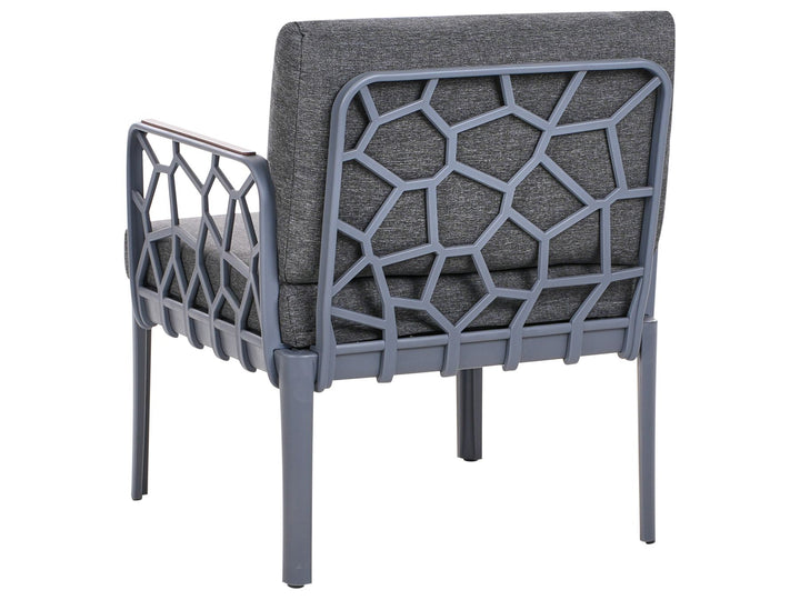 Eriche Garden Sofa Set 4 Seater Dark Grey