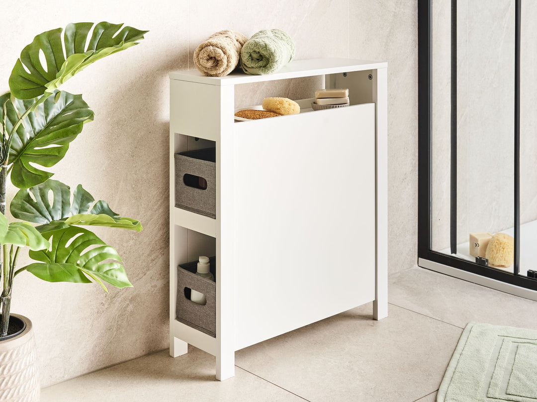 Bathroom Cabinet 20 cm White Cachi