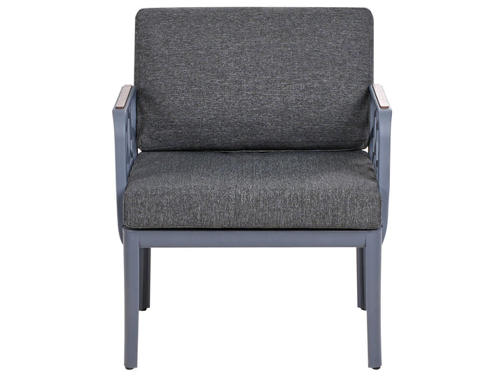 Eriche Garden Sofa Set 4 Seater Dark Grey