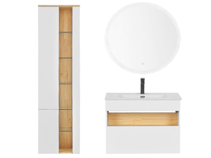 Bathroom Vanity Set White Figueres