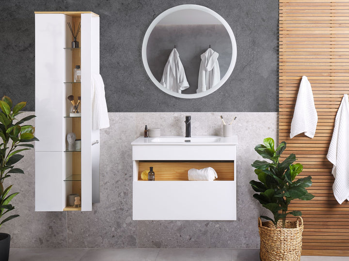 Bathroom Vanity Set White Figueres