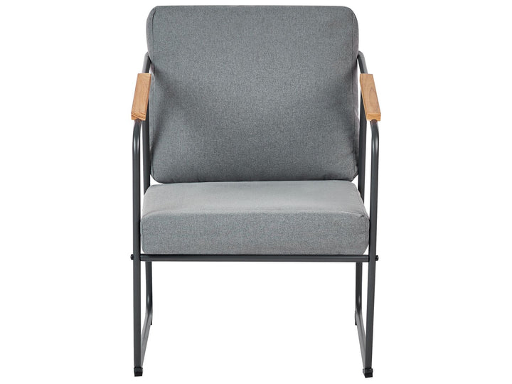 Vezzana Garden Lounge Set with Table 4 Seater Metal Grey