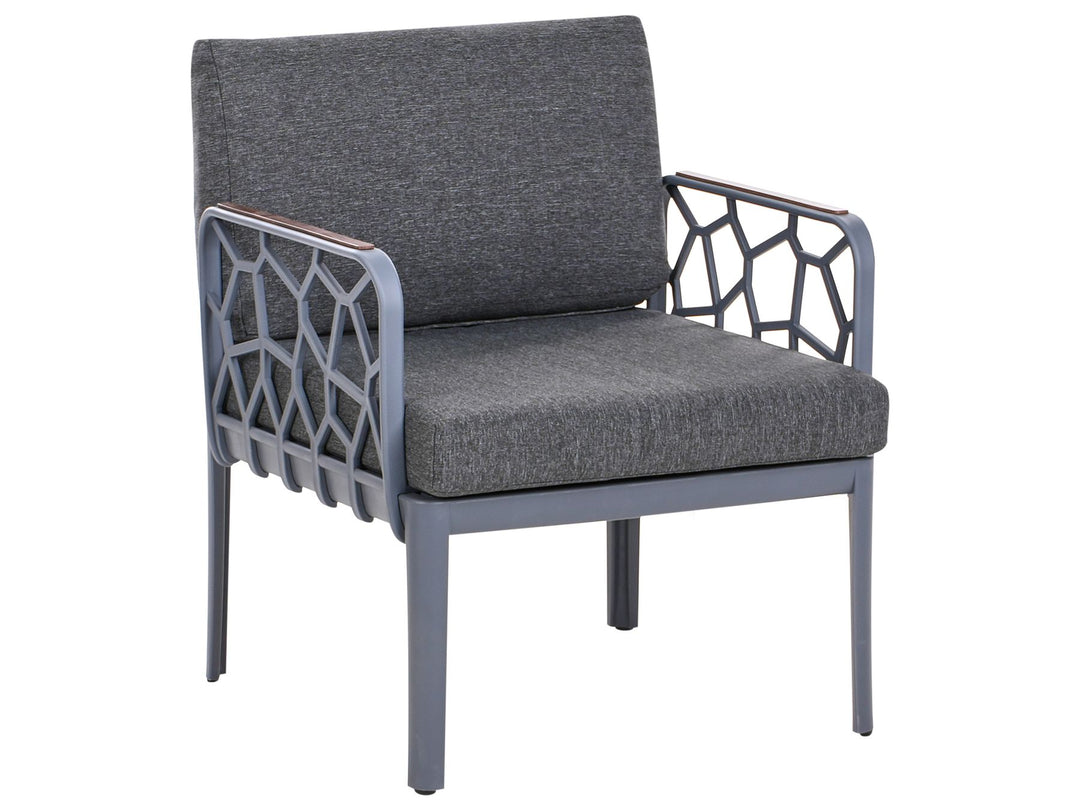 Eriche Garden Sofa Set 4 Seater Dark Grey