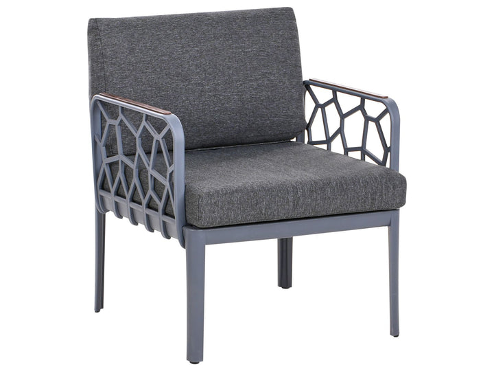 Eriche Garden Sofa Set 4 Seater Dark Grey
