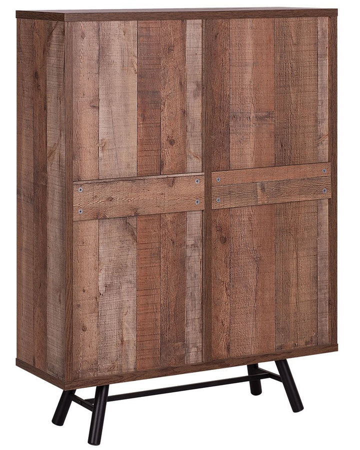 Shelving Unit 131 cm Brown Hiro