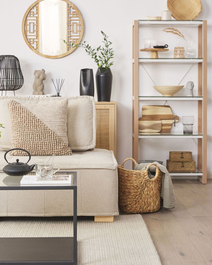 4 Tier Shelving Unit 152 cm White Meaghan