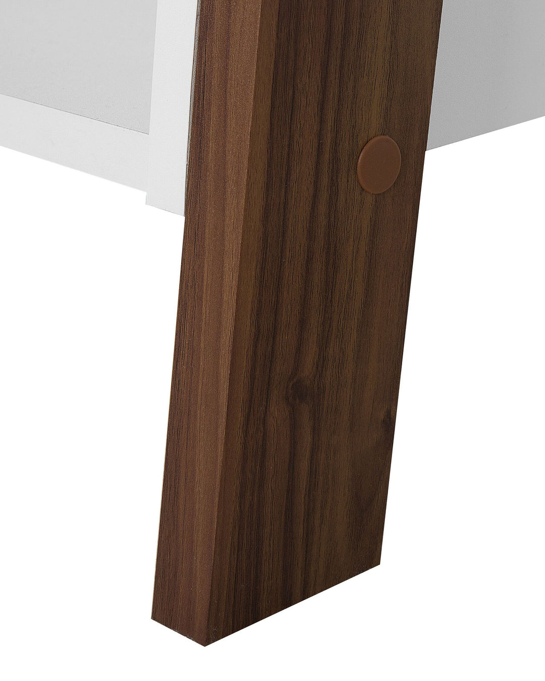5 Tier Shelving Unit 166 cm Brown/ White Susan