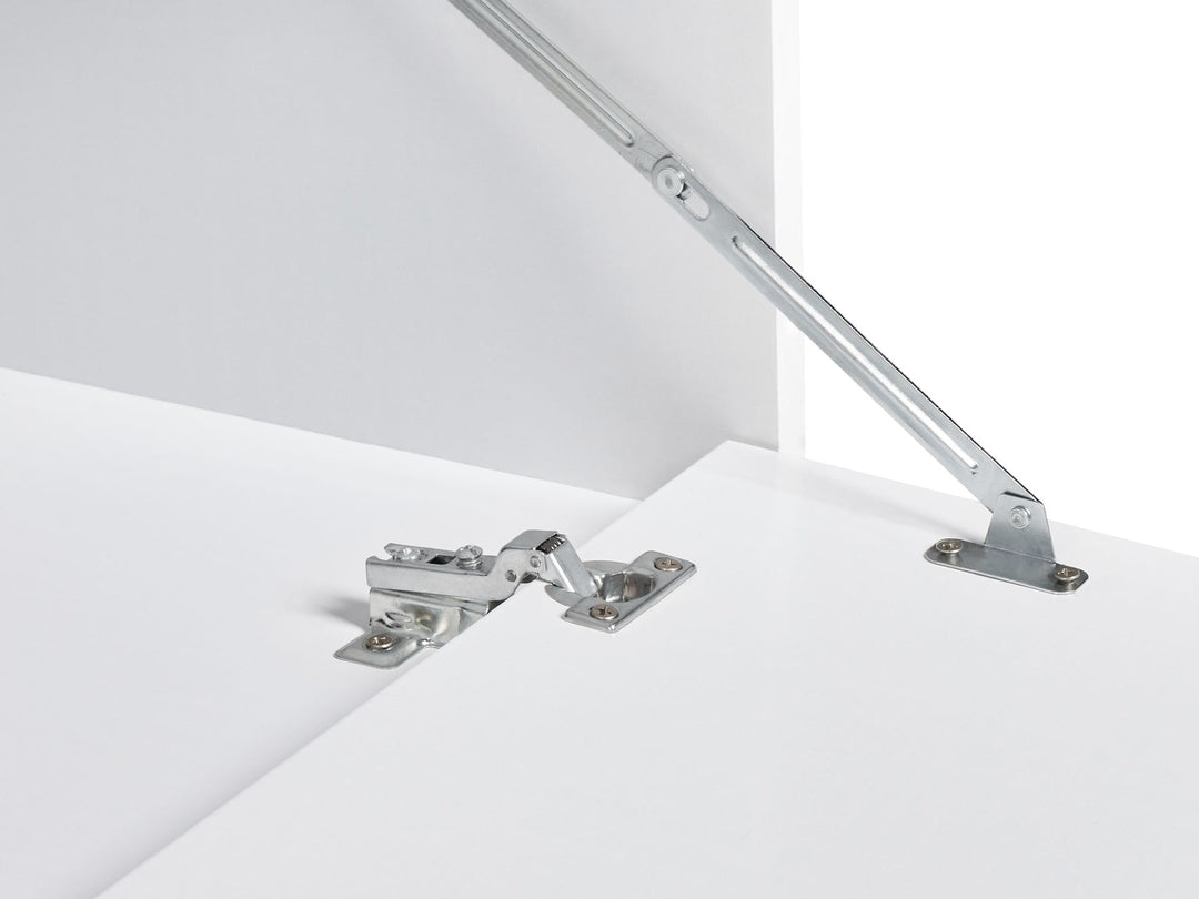Wall Mounted Washbasin Cabinet 80 cm White Cascavel