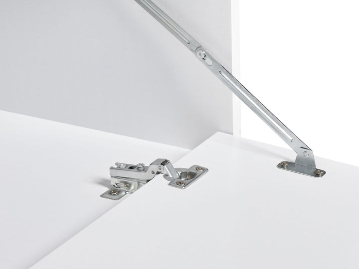 Wall Mounted Washbasin Cabinet 80 cm White Cascavel