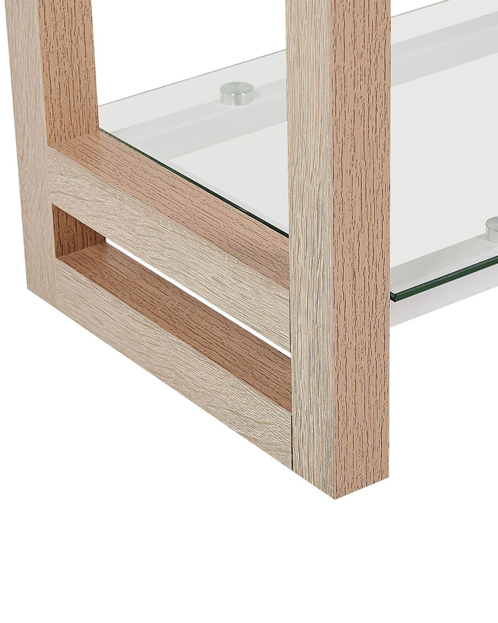 4 Tier Shelving Unit 152 cm White Meaghan