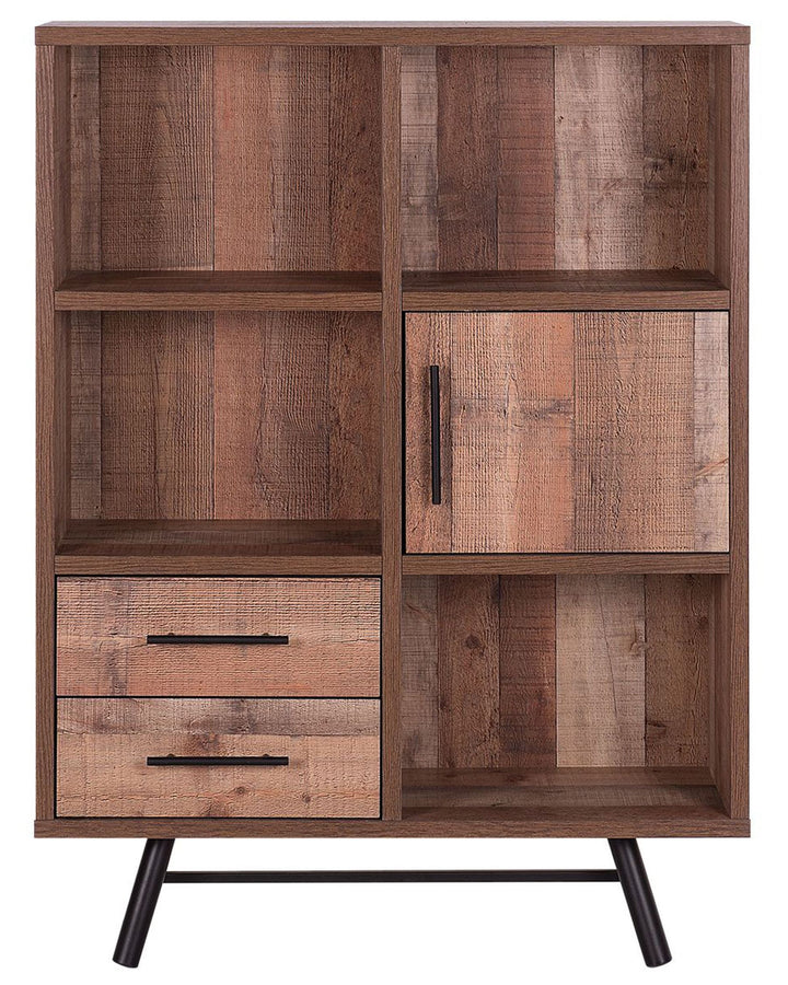 Shelving Unit 131 cm Brown Hiro