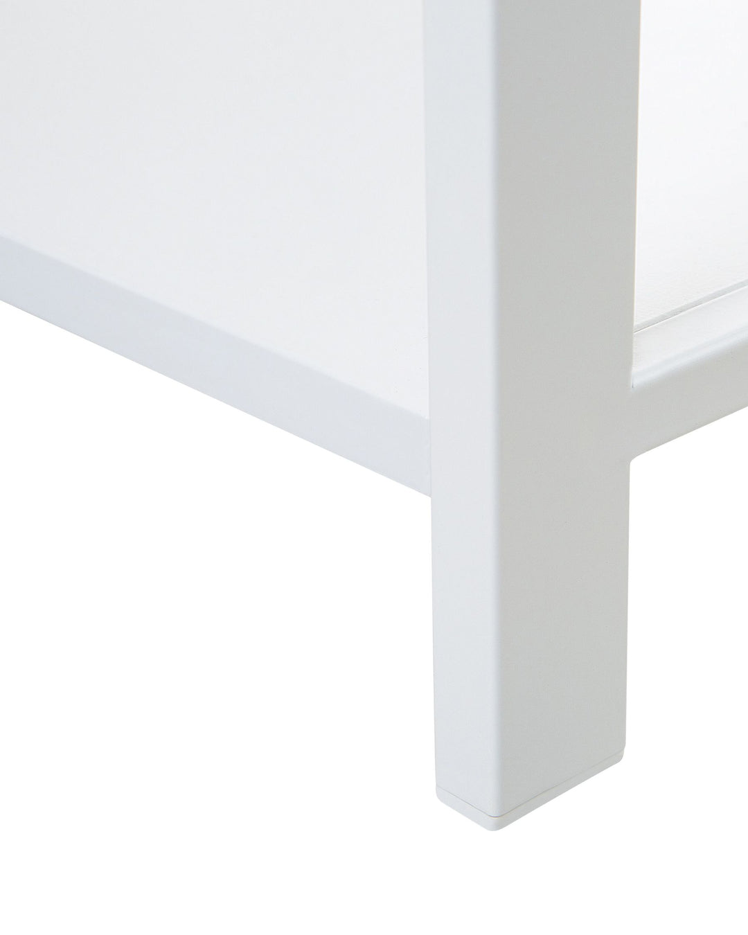 5 Tier Shelving Unit 165 cm White Alonzo
