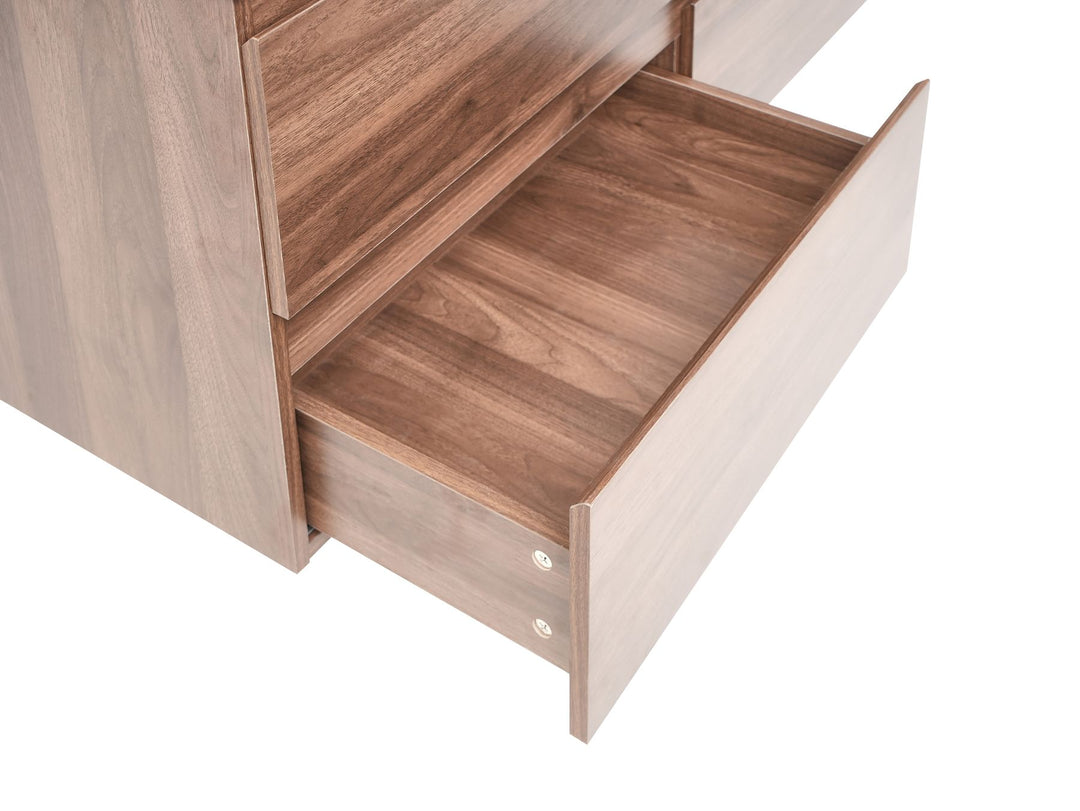 Wall Mounted Double Basin Vanity Unit 120 cm 52 cm Dark Brown Cardiel