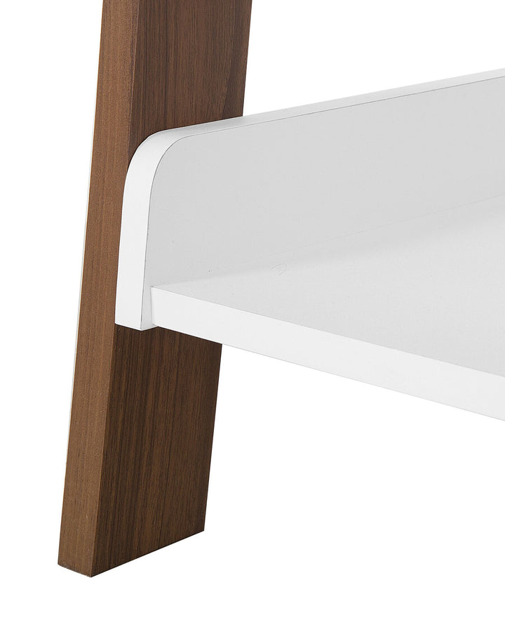 5 Tier Shelving Unit 166 cm Brown/ White Susan