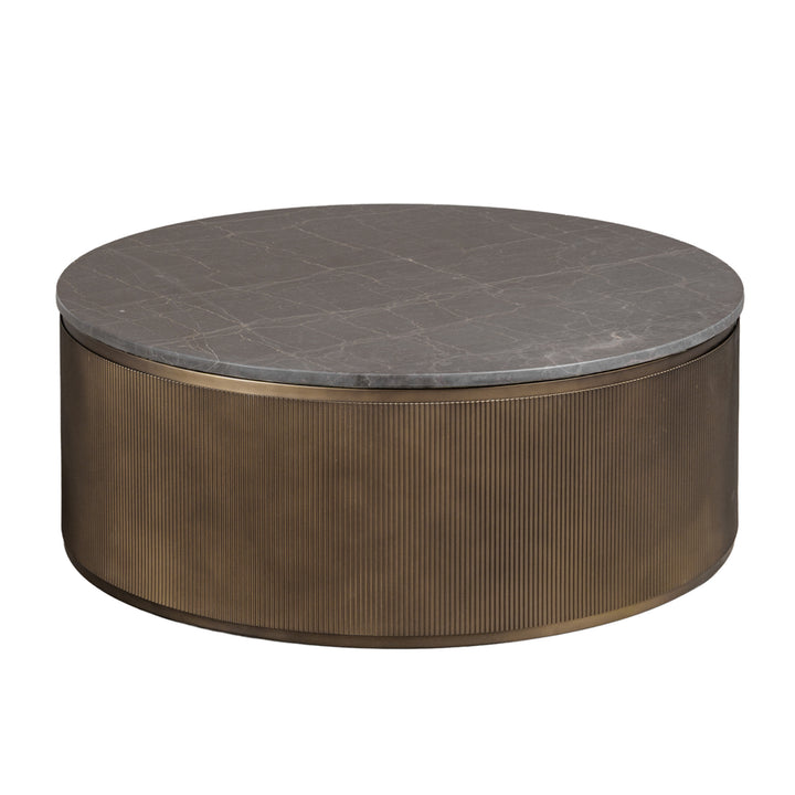 Libra Belvedere Royal Gold Set of 2 Nesting Coffee Tables