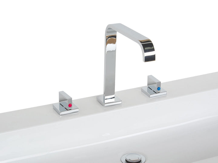 Bathroom Vanity Set 101 cm 48 cm Beige Almeria